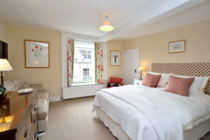 double bedroom at Castleton House